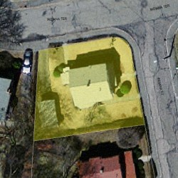 3 Indiana Ct, Newton, MA 02464 aerial view
