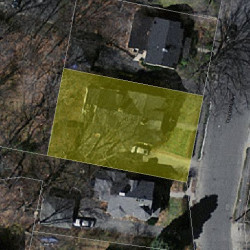 43 Central Ave, Newton, MA 02460 aerial view