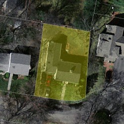 18 Turner Ter, Newton, MA 02460 aerial view