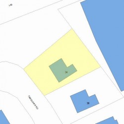 34 Farquhar Rd, Newton, MA 02460 plot plan