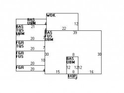 45 Mccarthy Rd, Newton, MA 02459 floor plan