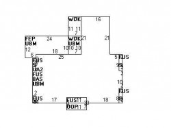 43 Parker St, Newton, MA 02459 floor plan