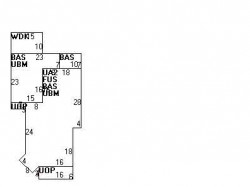 51 Parsons St, Newton, MA 02465 floor plan