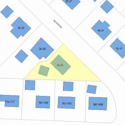 20 Payne Rd, Newton, MA 02461 plot plan