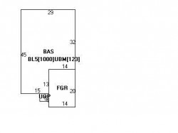 11 Woodrow Ave, Newton, MA 02460 floor plan