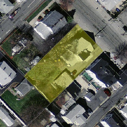 215 Adams St, Newton, MA 02460 aerial view