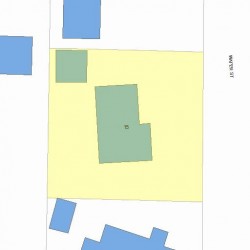 15 Water St, Newton, MA 02459 plot plan