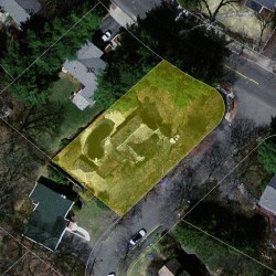90 Fairlee Rd, Newton, MA 02468 aerial view