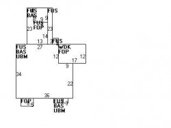 16 Fountain St, Newton, MA 02465 floor plan