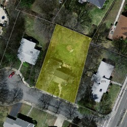 11 Mary Mount Rd, Newton, MA 02466 aerial view