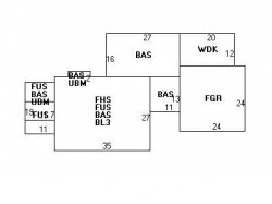 429 Wolcott St, Newton, MA 02466 floor plan