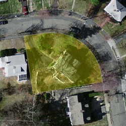 41 Oakmont Rd, Newton, MA 02459 aerial view