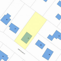 15 Groveland St, Newton, MA 02466 plot plan