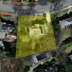 30 Ellis Rd, Newton, MA 02465 aerial view