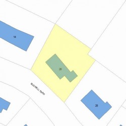 20 Buswell Park, Newton, MA 02458 plot plan
