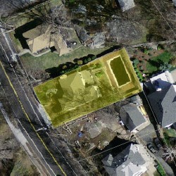338 Langley Rd, Newton, MA 02459 aerial view