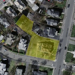 34 Prescott St, Newton, MA 02460 aerial view