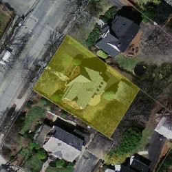 1462 Centre St, Newton, MA 02461 aerial view