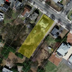 322 River St, Newton, MA 02465 aerial view