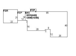 1525 Commonwealth Ave, Newton, MA 02465 floor plan