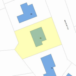 69 Margaret Rd, Newton, MA 02461 plot plan