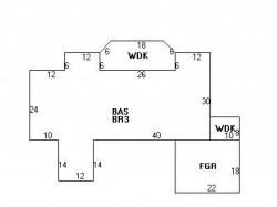 73 Levbert Rd, Newton, MA 02459 floor plan