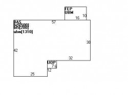 155 Cynthia Rd, Newton, MA 02459 floor plan