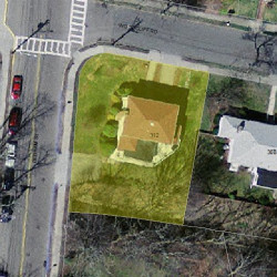 312 Woodcliff Rd, Newton, MA 02461 aerial view