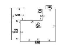 11 Hobart Rd, Newton, MA 02459 floor plan