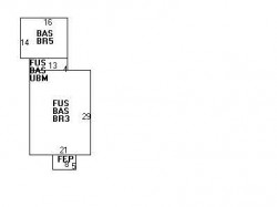 20 Chandler Pl, Newton, MA 02464 floor plan