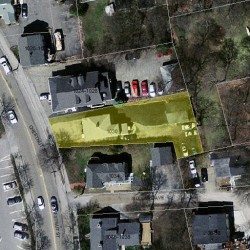 1030 Chestnut St, Newton, MA 02464 aerial view