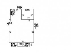 122 Lincoln St, Newton, MA 02461 floor plan