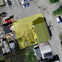 11 Harvey Pl, Newton, MA 02465 aerial view