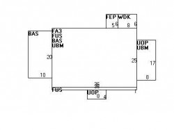 6 Brentwood Ave, Newton, MA 02459 floor plan