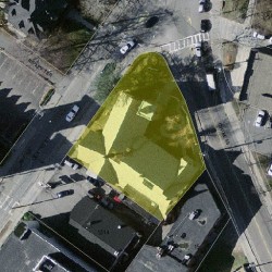 1310 Centre St, Newton, MA 02459 aerial view