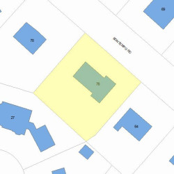 70 Bontempo Rd, Newton, MA 02459 plot plan