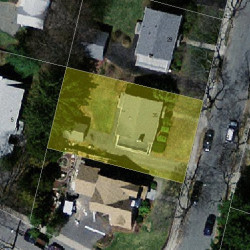 35 Rangeley Rd, Newton, MA 02465 aerial view
