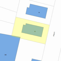 10 John St, Newton, MA 02459 plot plan