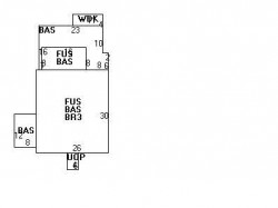 298 Cherry St, Newton, MA 02465 floor plan