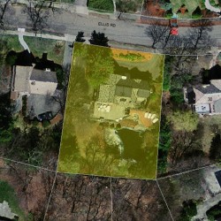 38 Ellis Rd, Newton, MA 02465 aerial view