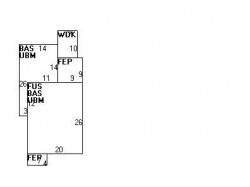 22 Elm St, Newton, MA 02465 floor plan