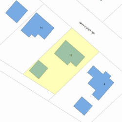 10 Mayflower Ter, Newton, MA 02461 plot plan