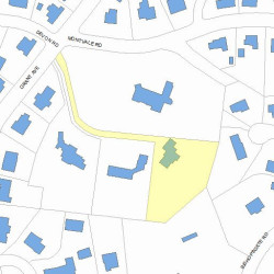 140 Grant Ave, Newton, MA 02459 plot plan