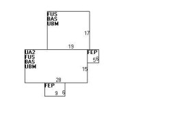 19 Quirk Ct, Newton, MA 02458 floor plan