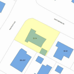 32 Waverley Ave, Newton, MA 02458 plot plan