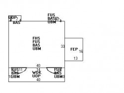 6 Merton St, Newton, MA 02458 floor plan