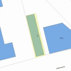 23 Commonwealth Ave, Newton, MA 02459 plot plan