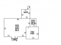 44 Indian Ridge Rd, Newton, MA 02459 floor plan