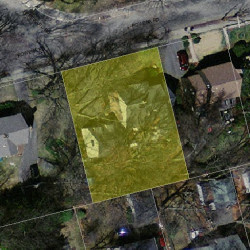 26 Rowena Rd, Newton, MA 02459 aerial view