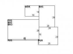 72 Westgate Rd, Newton, MA 02459 floor plan